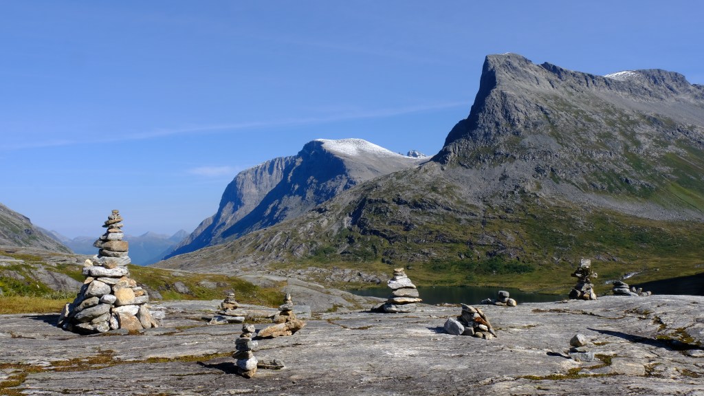 Scala dei Troll, Strada Atlantica e&nbsp;Trondheim